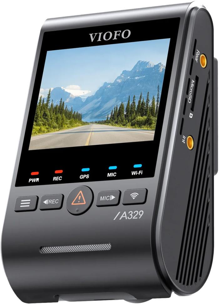 Viofo A329S 1CH 4K Wifi GPS linkerkant