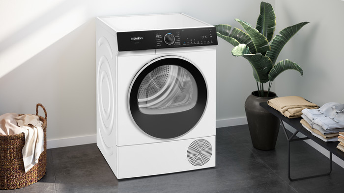 Siemens WQ45H2B7NL SelfCleaning Condenser product in gebruik