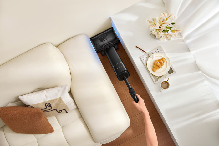 Dreame G12 Pro Flex product in gebruik
