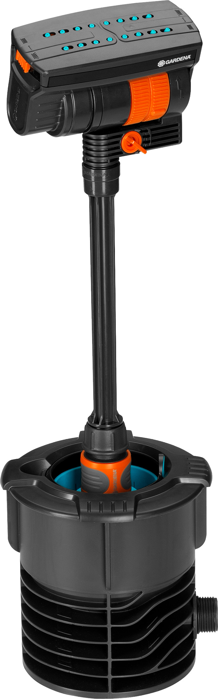 Gardena Pipeline complete set oscillating sprinkler null
