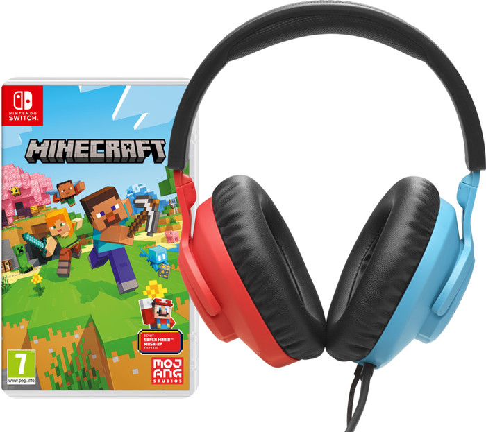Minecraft Nintendo Switch + JBL Quantum 100N Main Image