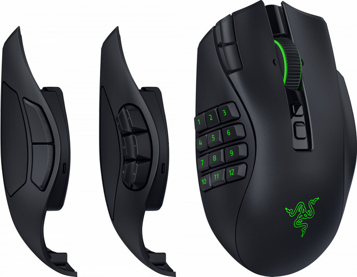 Razer Naga V3 Pro Draadloze Gaming Muis bovenkant