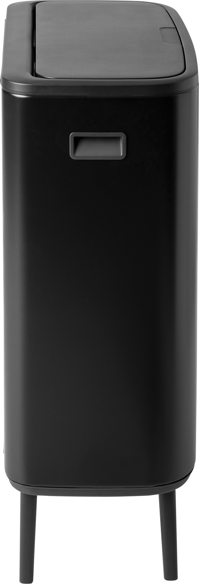 Brabantia Bo Touch Bin Hi Prullenbak 60 liter Mat Zwart null