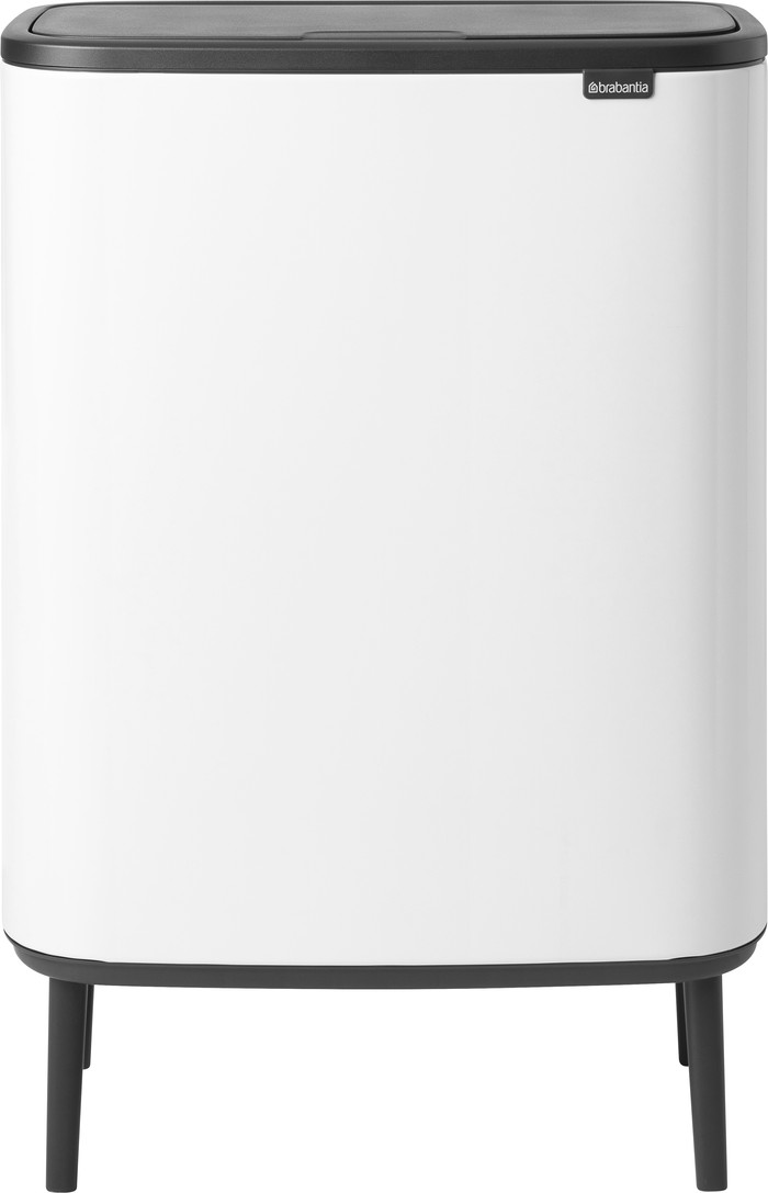 Brabantia Bo Touch Bin Hi Prullenbak 2 x 30 liter White Main Image