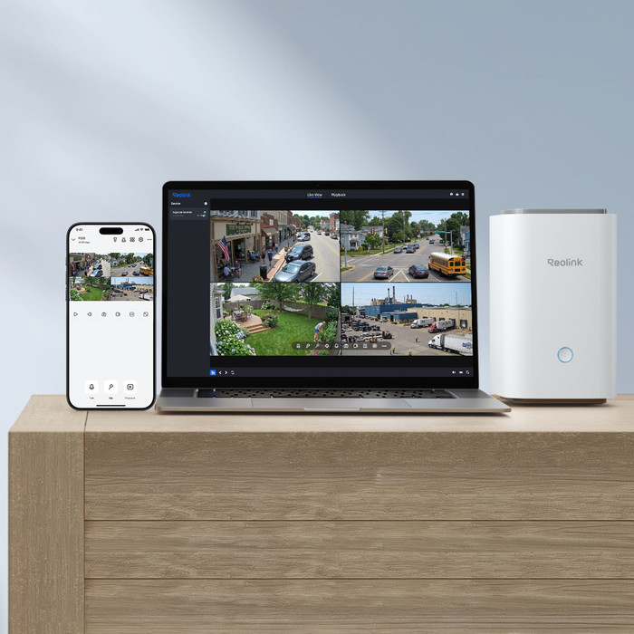 Reolink Hub 1 Pro product in gebruik