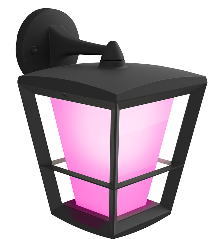 Philips Hue Econic muurlamp White and Color Zwart hangend Main Image