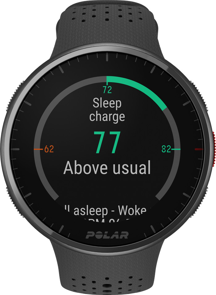 Polar Pacer Pro Gray front