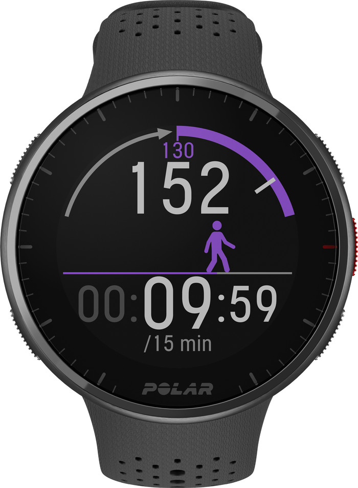 Polar Pacer Pro Gray front