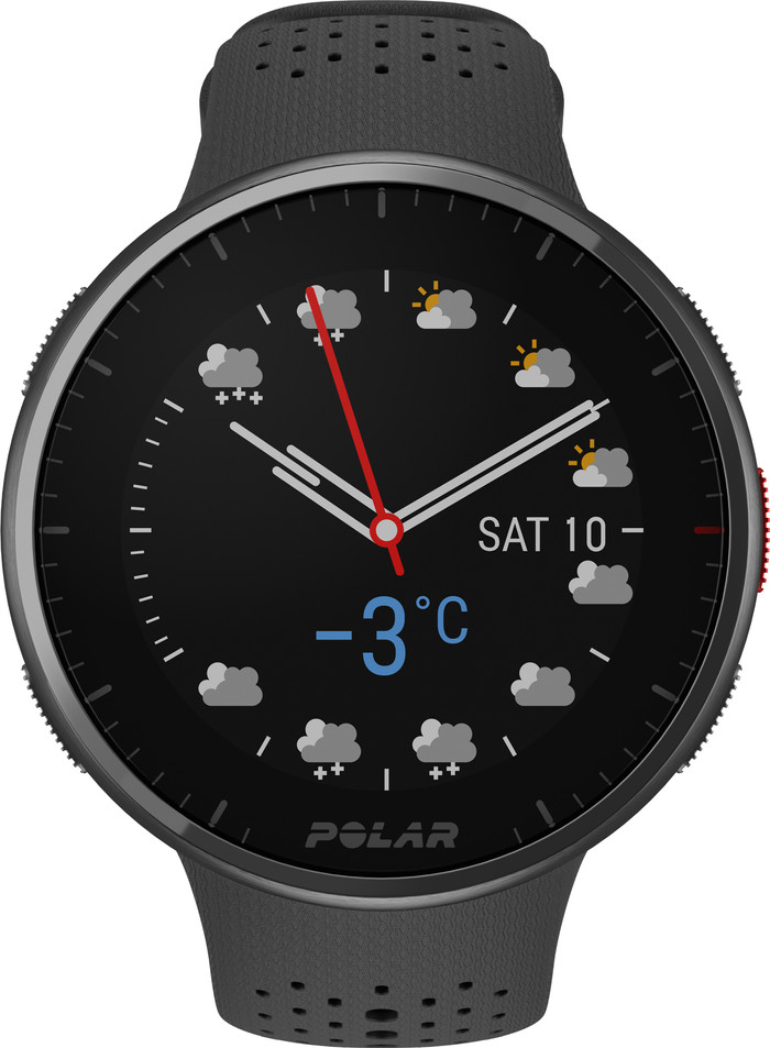 Polar Pacer Pro Gray front