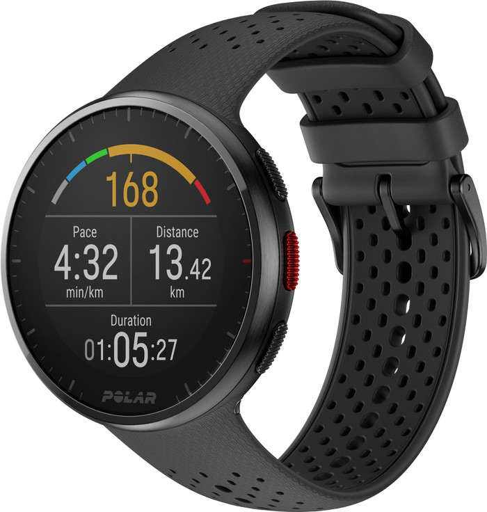 Polar Pacer Pro Gray right side