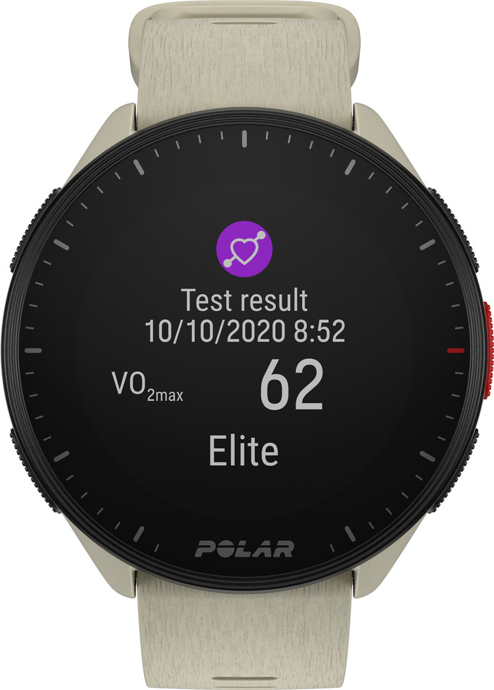 Polar Pacer White front