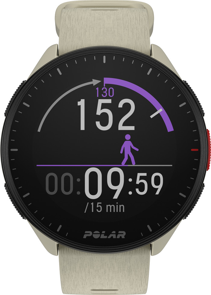 Polar Pacer White front
