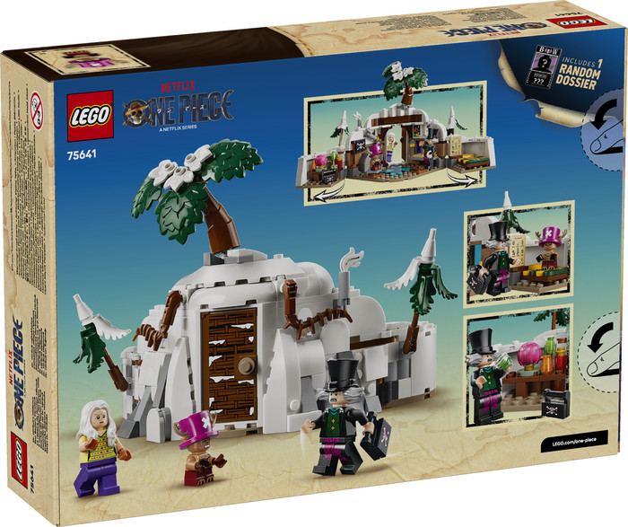 LEGO One Piece Dr. Hiriluk's Hideout 75641 packaging