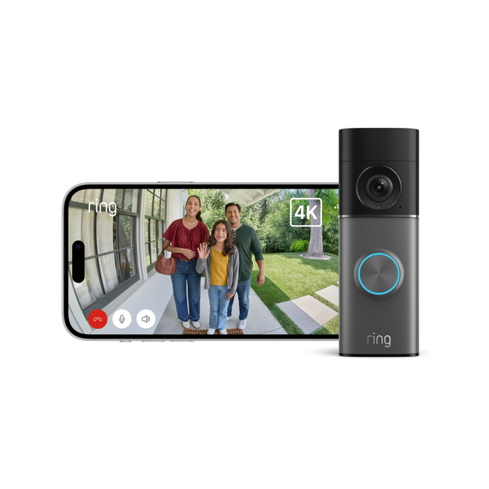 Ring Bedrade Video Deurbel Pro 3e Generatie + Chime Plus voorkant