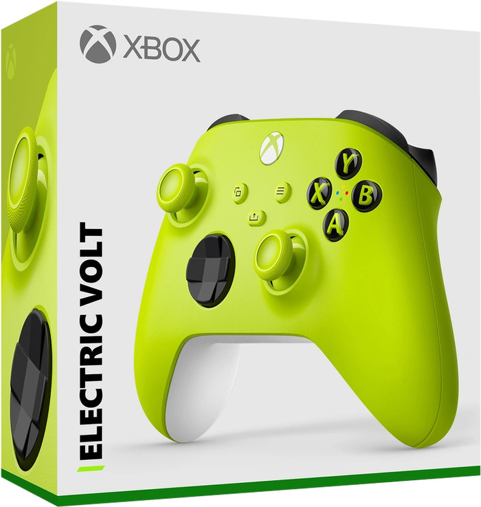 Microsoft Xbox Series X und S Wireless Controller Electric Volt Gelb, Grün null