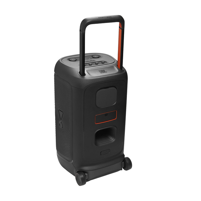 JBL Partybox 520 Zwart achterkant