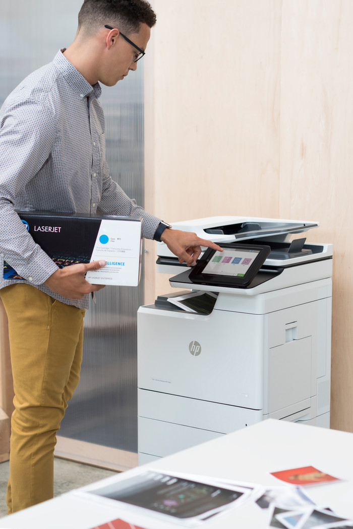HP 305X Toner Zwart (Hoge Capaciteit) product in gebruik