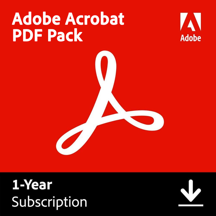 Adobe Acrobat PDF Pack 1 Jaar - Digitaal Main Image