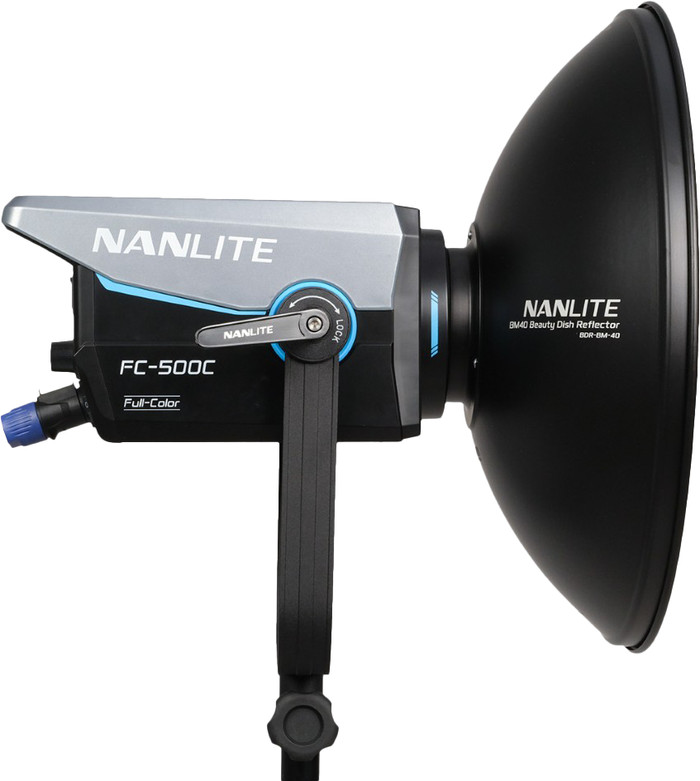 Nanlite BM40 Beauty Dish Reflector linkerkant