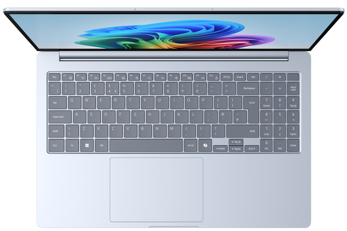 Samsung Galaxy Book4 Edge Copilot+ NP750XQB-KA3NL bovenkant