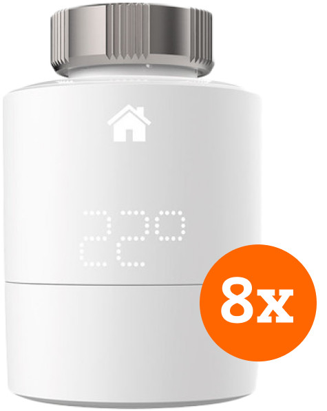 Tado Slimme Radiatorknop uitbreiding 8-Pack Main Image