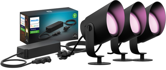 Philips Hue Lily XL Prikspot Startpakket White and Color 3-Pack Main Image