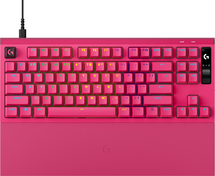Logitech G PRO X2 RAPID TKL Gaming Toetsenbord Roze Qwerty Main Image