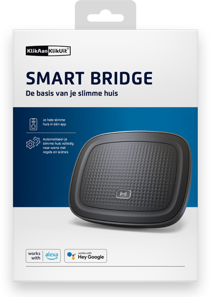 KlikAanKlikUit ZSDR-850 (3 jaar) + Koolmonoxidemelder + Smart Bridge verpakking