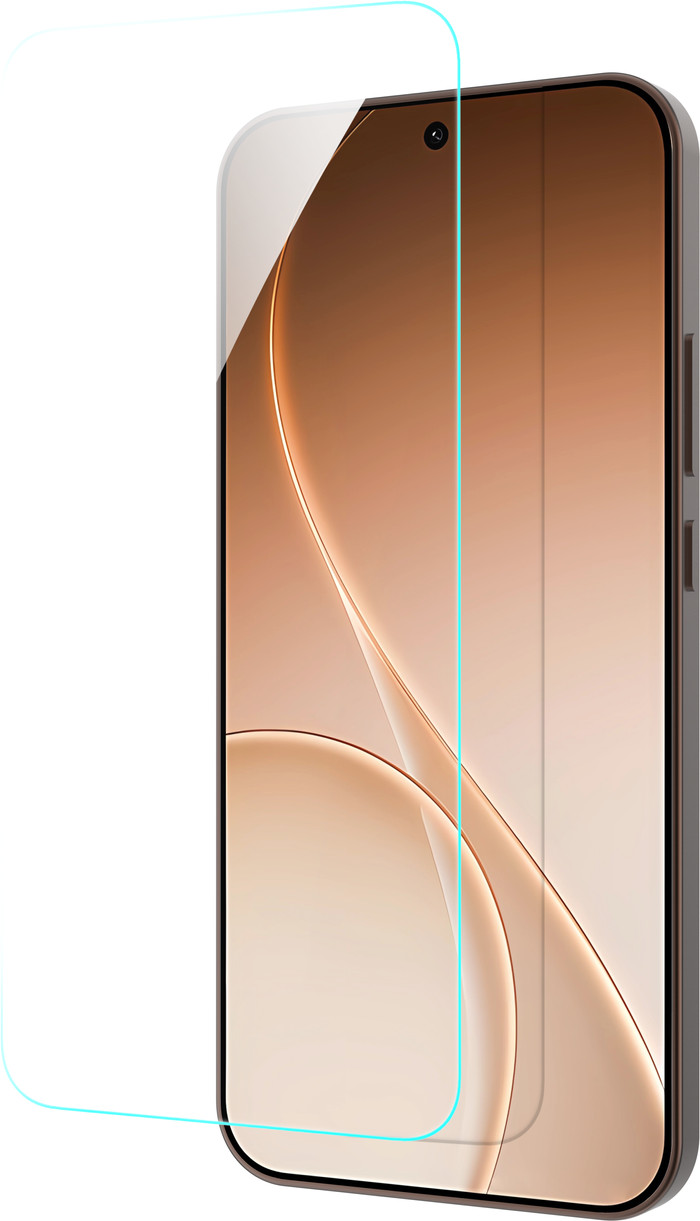 Just In Case Tempered Glass OPPO Reno15 Pro Screenprotector voorkant