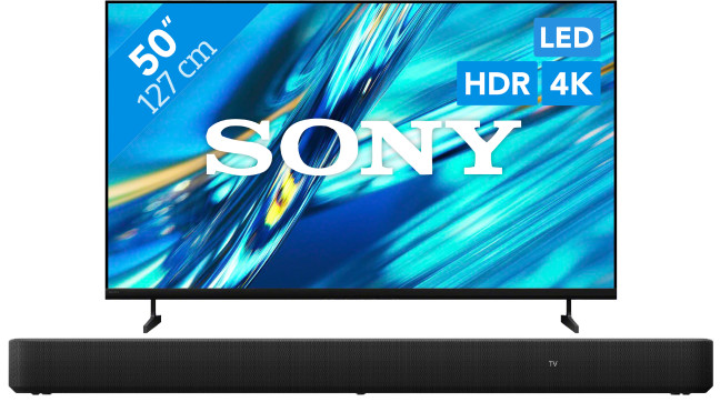 Sony Bravia 3 II Led 50" (2026) + Sony HT-S2000 Zwart Main Image