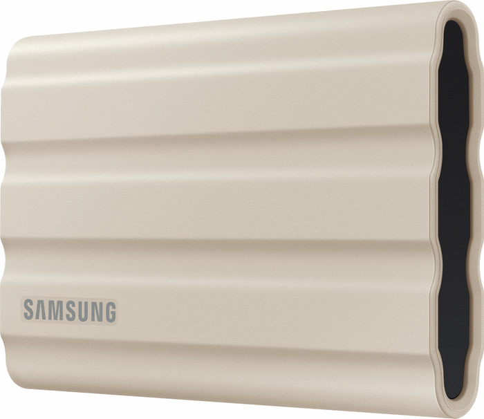 Samsung T7 Shield 2TB Beige rechterkant