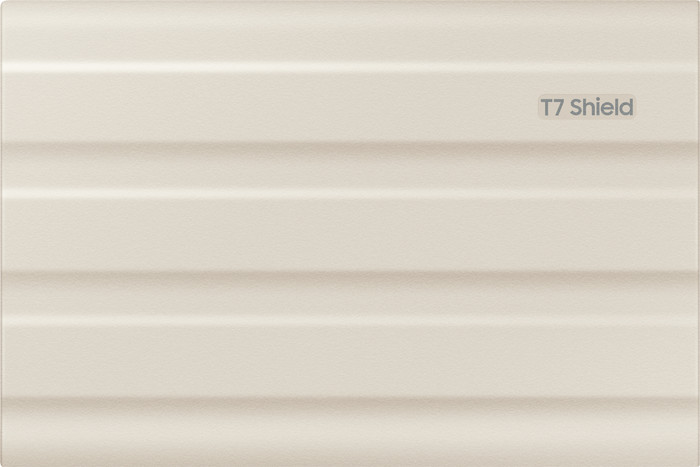 Samsung T7 Shield 2TB Beige voorkant