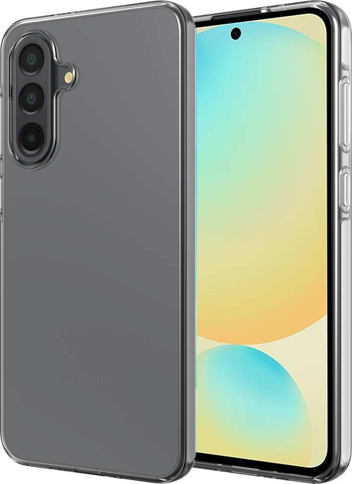 Just in Case Soft Design Samsung Galaxy A26 Back Cover Transparant rechterkant