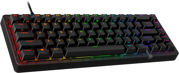HyperX Origins 2 Pro 65% Gaming Toetsenbord Qwerty linkerkant