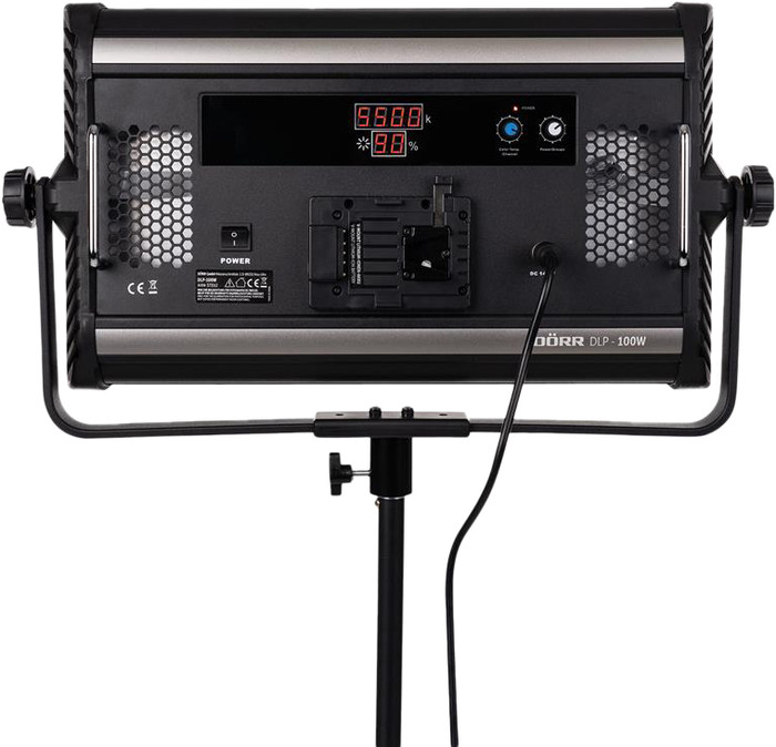 Dörr LED Continuous Light Kit DLP-100W achterkant