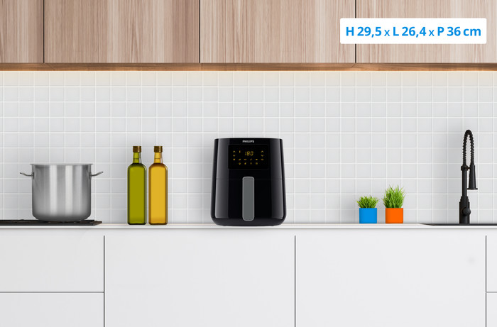 Philips Airfryer L HD9252/70 visuel Coolblue 1