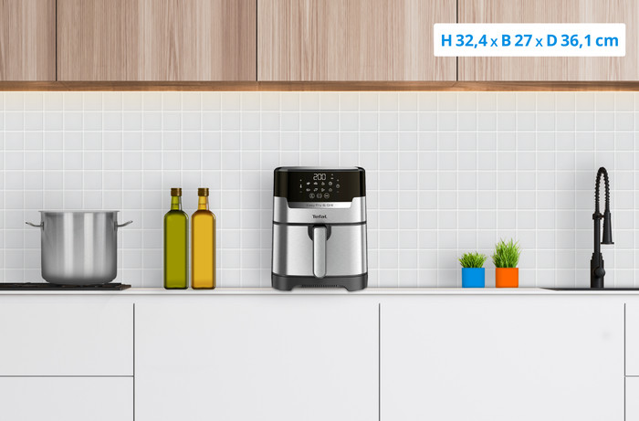 Tefal Easy Fry & Grill XL Precision EY505D Rvs visual Coolblue 1