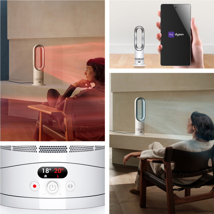 Dyson Hot+Cool HF1 product in gebruik