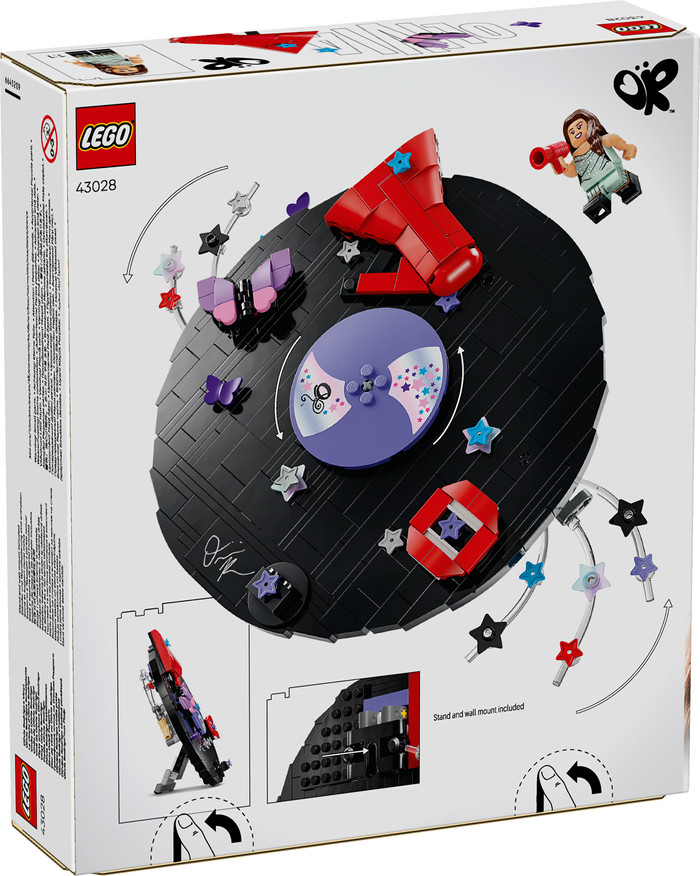 LEGO Editions Olivia Rodrigo's Vinylplaat 43028 verpakking