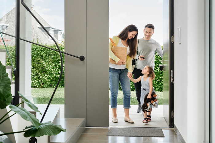 Nuki Power Pack product in gebruik