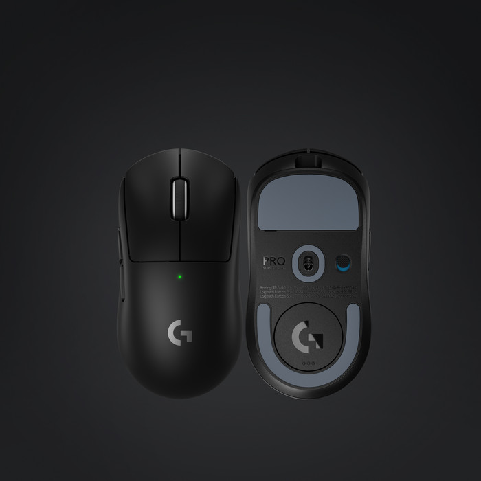 Logitech G PRO X Superlight 2 Lightspeed Draadloze Gaming Muis Zwart visual leverancier