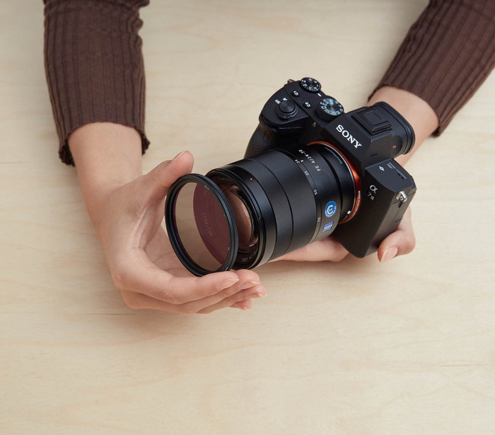 Urth 82mm ND2-32 (1-5 Stop) Variable ND Lens Filter (Plus) product in gebruik