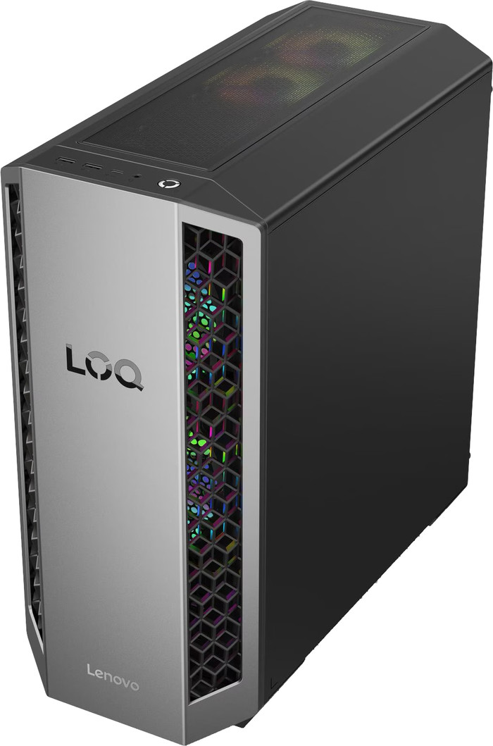 Lenovo LOQ Tower 26ADR10 91DF006HMH rechterkant