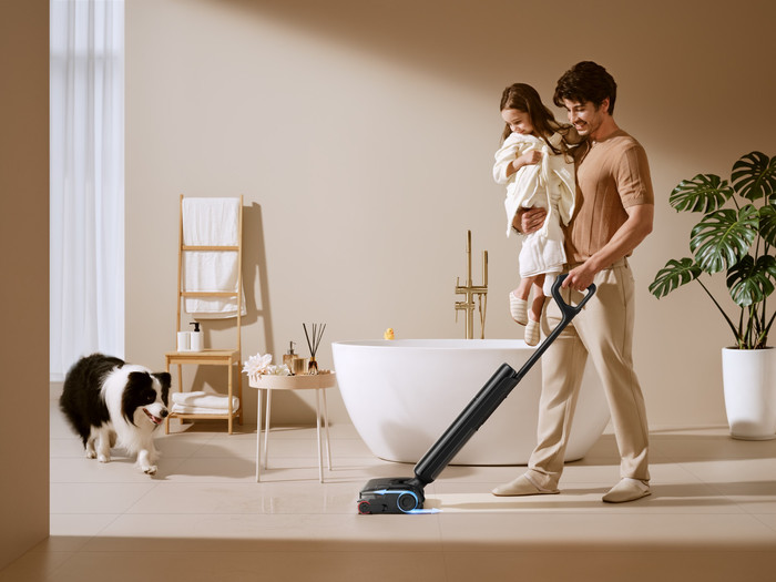 Dreame T14 Pro product in gebruik