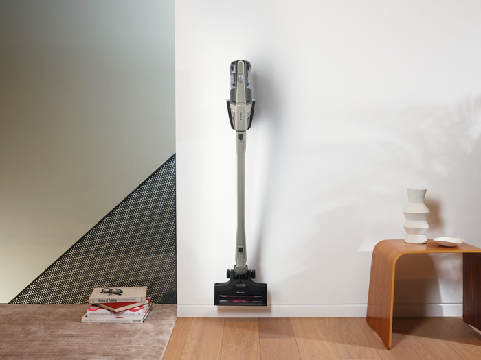 Miele Triflex HX2 Sprinter Cashmere Grijs product in gebruik