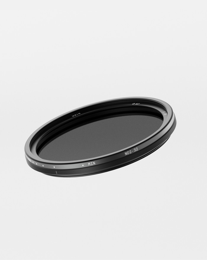 Urth 82mm ND2-32 (1-5 Stop) Variable ND Lens Filter (Plus) bovenkant