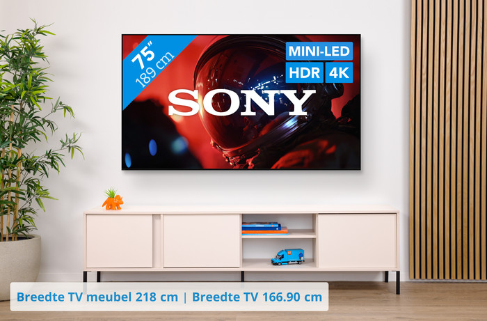 Sony Bravia 9 II True RGB 75" (2026) visual Coolblue 1