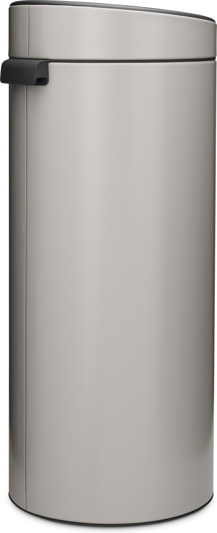 Brabantia Touch Bin 30 Liter Soft Grey rechterkant
