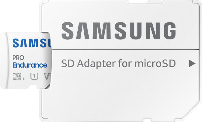 Samsung microSDHC PRO Endurance 32GB 30MB/s product in use