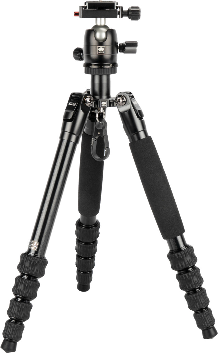 Sirui Traveler 5AX + B00K Balhoofd voorkant